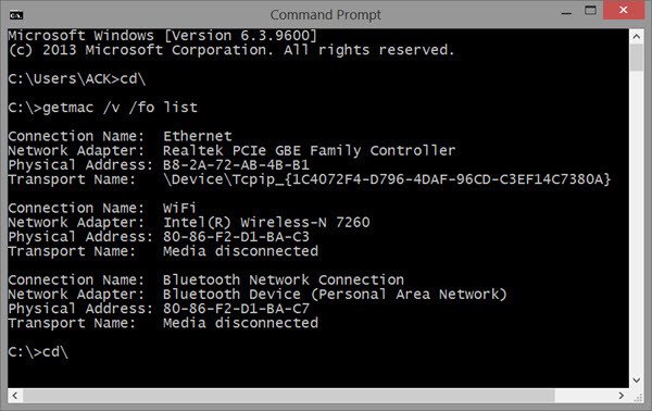 cara melihat mac address hp