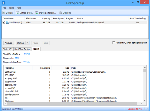 Disk SpeedUp: Freeware to Defragment too Optimize Hard Disk defragment too optimize disk infinite inward quick fourth dimension too heighten your figurer performance Disk SpeedUp: Freeware to Defragment too Optimize Hard Disk