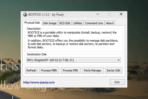 Bootice Fix Incorrect Storage Size problem of USB Pen Drive - 29