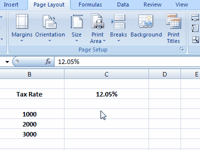 добавить имя в формулу Excel