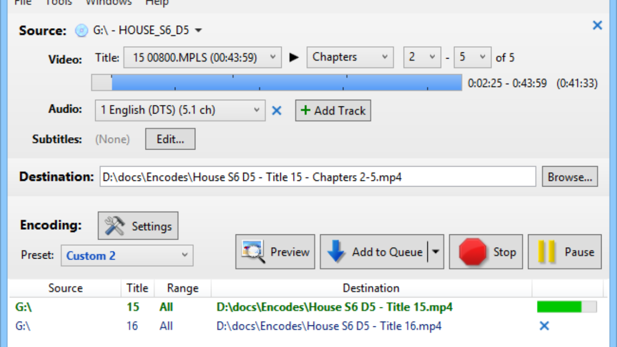Vidcoder Dvd Blu Ray Ripping And Video Transcoding Software Vidcoder Dvd Blu Ray Ripping And Video Transcoding Software