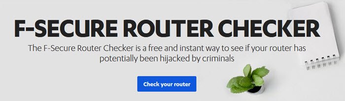 F-Secure Router Checker