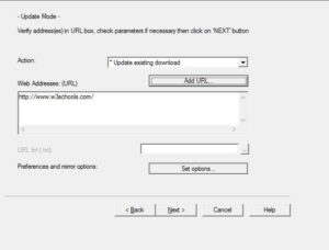 HTTrack is a free website downloader software for Windows PC