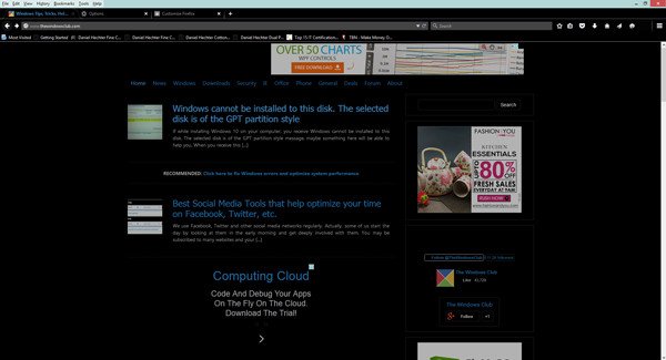 Night Mode Page Dim Extensions