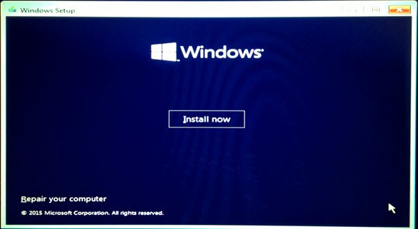 Install Windows 10 From Usb 2