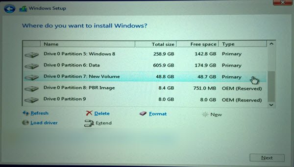 install win 10 using usb