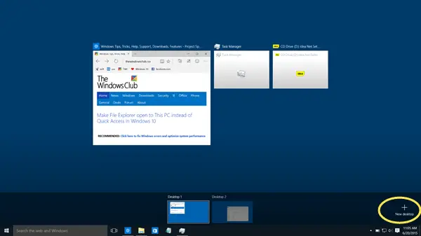 How to remove Task View button from Windows 11 10 Taskbar - 6