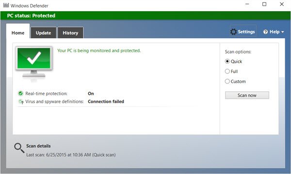 as well as close domicile users may non bring out it necessary to install a How to configure Windows Defender inward Windows 10