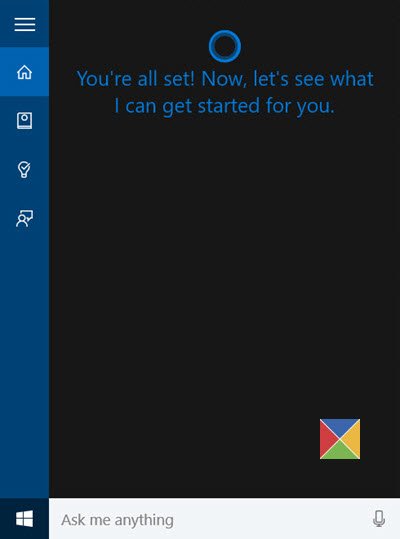 5 Cortana in Windows 10