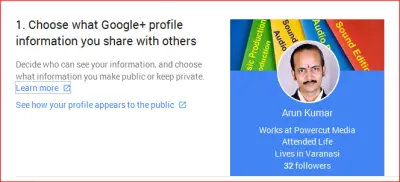 Google Privacy Settings Wizard