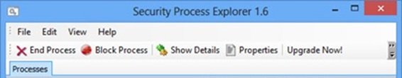 Glarysoft Security Process Explorer