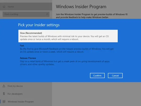 The Windows Insider Program