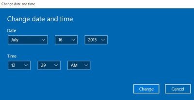 Windows 10 Time and Language Settings