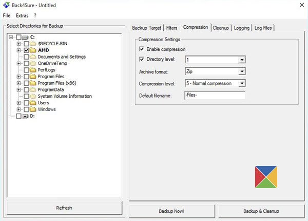 Back4Sure One of the best Windows backup tools available - 98