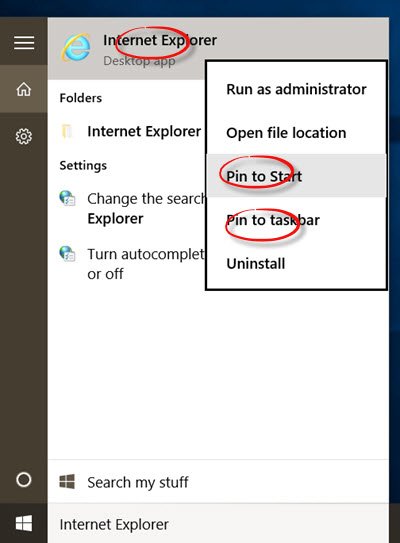 open-internet-explorer-windows-10