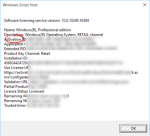 CANNOT ACTIVATE WINDOWS 10 WITH A BRAND NEW RETAIL KEY visual data 2