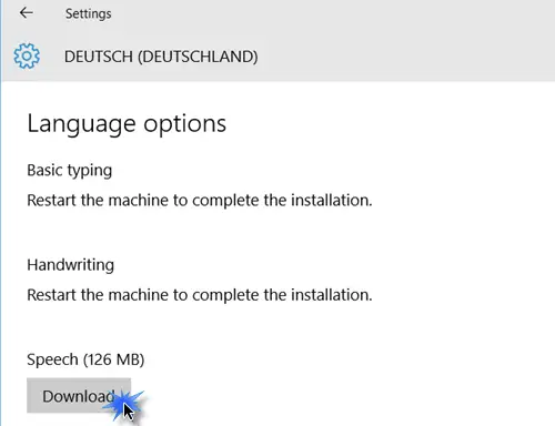 Change language of Cortana 2