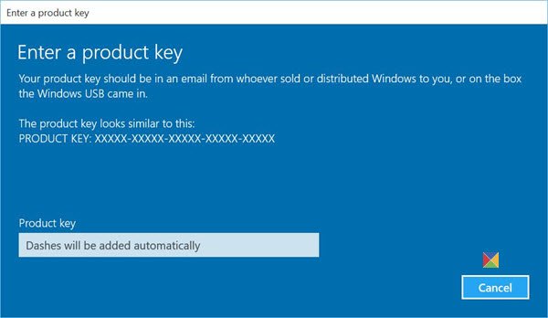 win 10 pro default key