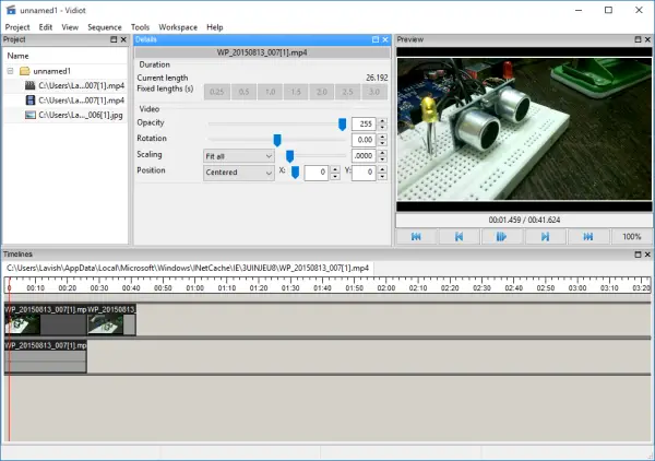 Vidiot Video Editor software