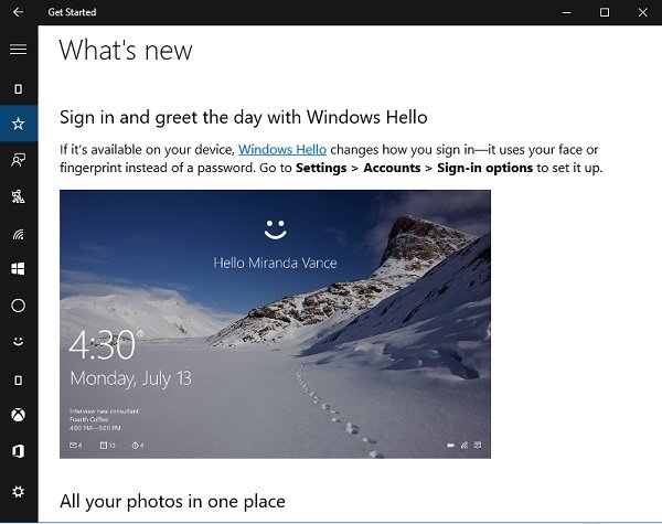 Get Started with Windows 10