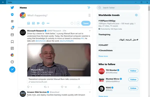 Twitter App For Windows 10 Review