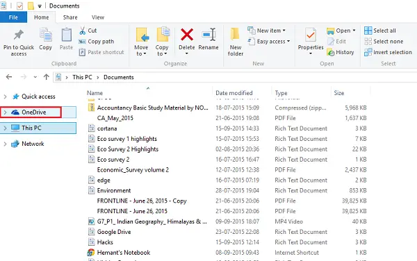 OneDrive Folder