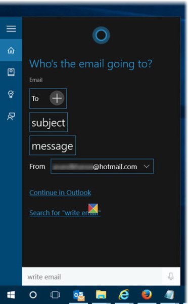 make-cortana-write-email