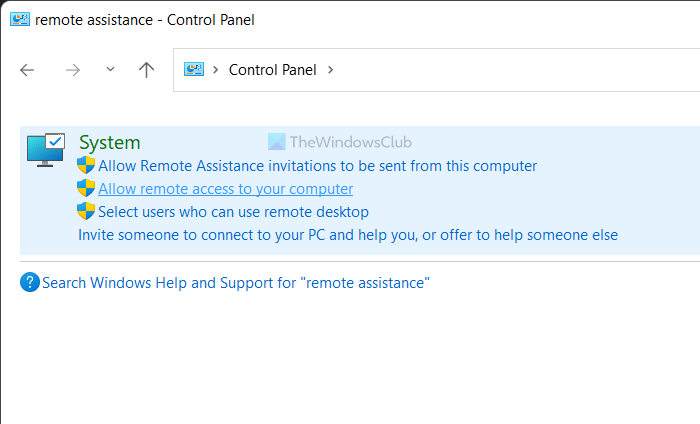 How to ask for or offer help, using Remote Assistance in Windows 11/10/8/7