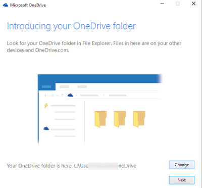 Move or alter place of OneDrive folder inwards Windows 10 OneDrive is gratis online storage service offered past times Microsoft as well as comes amongst your Microsoft Move or alter place of OneDrive folder inwards Windows 10