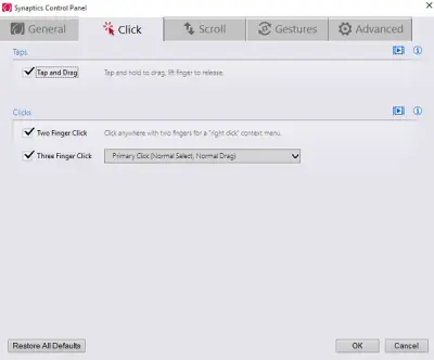 Control panel 3 touch