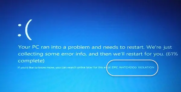 DPC_WATCHDOG_VIOLATION