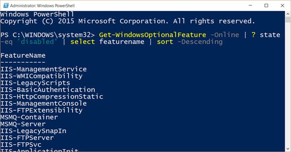 disabled-features-windows-powershell