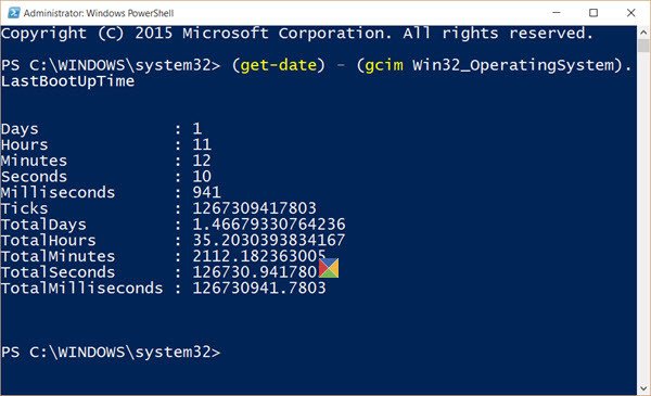 system-uptime-windows