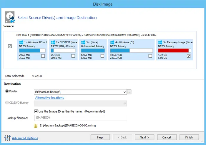 macrium reflect free cloning software