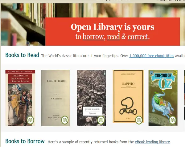 download free ebooks legally from open library