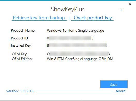 ShowKey Plus Product Key Finder