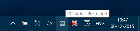 Windows Defender does not turn off