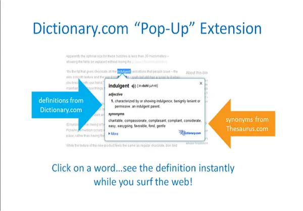 best dictionary extensions for browsers dictionary.com