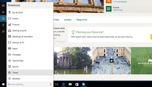 Plan Your Trip on Microsoft Surface