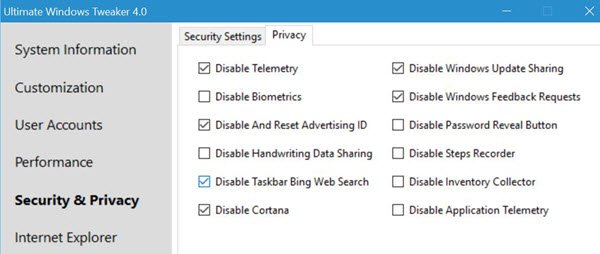 Windows 10 конфиденциальность