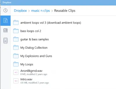 Dropbox for Windows 10