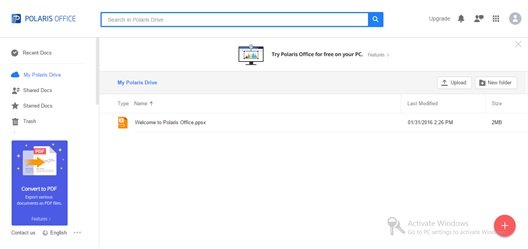 Polaris Office Pro Free Polaris Office Pro Free