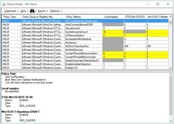 Group Policy Analyzer