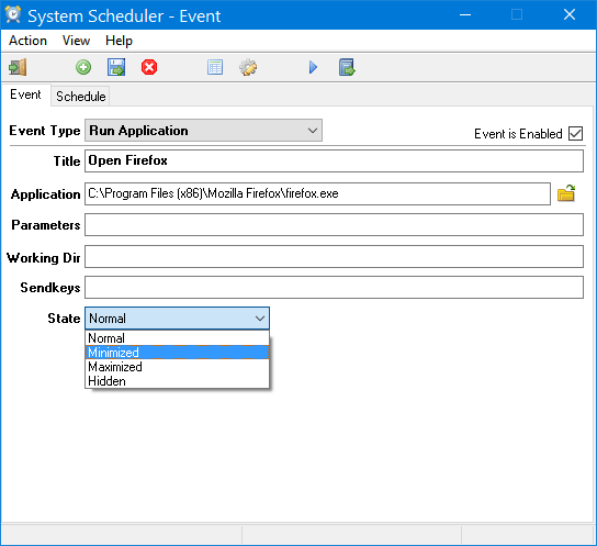 System Scheduler Task Scheduler alternative for Windows PC
