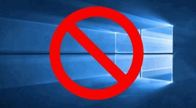 block windows 10 upgrade