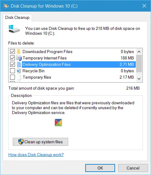 delivery optimization files