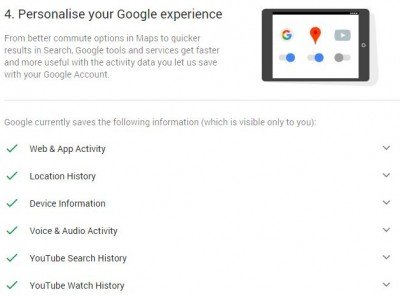 google privacy checkup tool 6