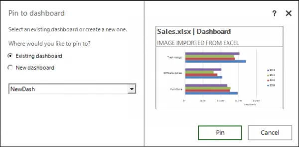 Share Excel insights with Power BI