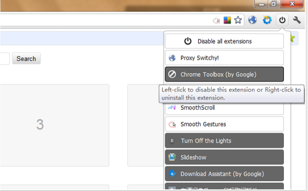 Manage Chrome extensions alongside One Click Extension Manager If yous stimulate got multiple extensions installed inwards Manage Chrome extensions alongside One Click Extension Manager