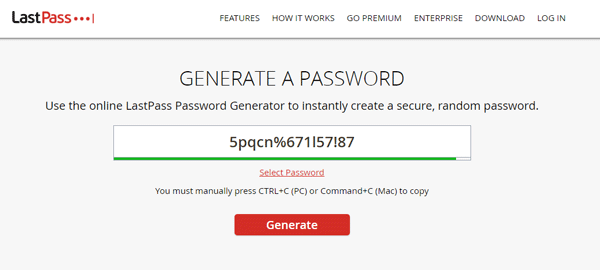 Password Generator Tool